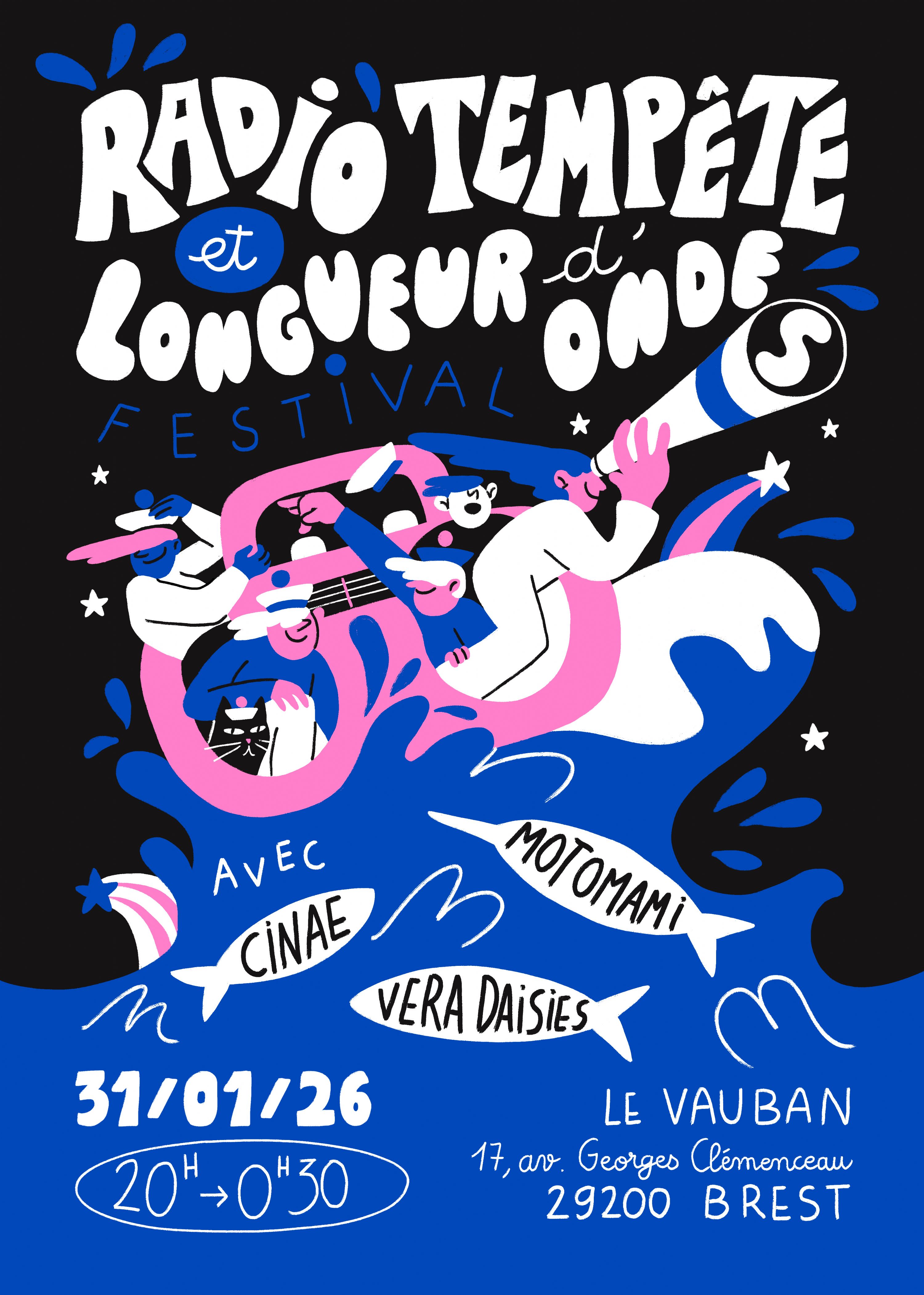 Longueur d'ondes x Radio Tempête