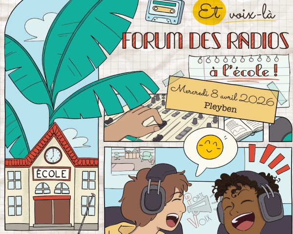 Ateliers au Forum des radios à l'école
